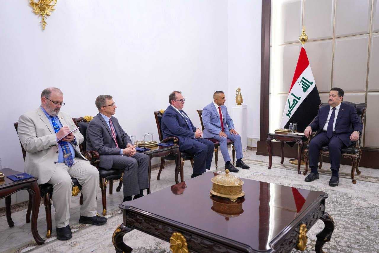 رئيس الوزراء يستقبل القائم بالأعمال الأميركي الجديد في بغداد