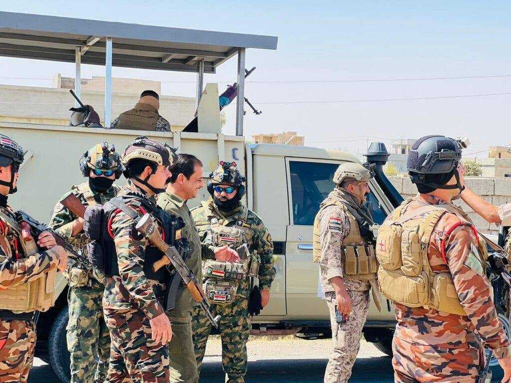 اللواء 73 بالحشد الشعبي ينفذ عملية تفتيش ميدانية في نينوى