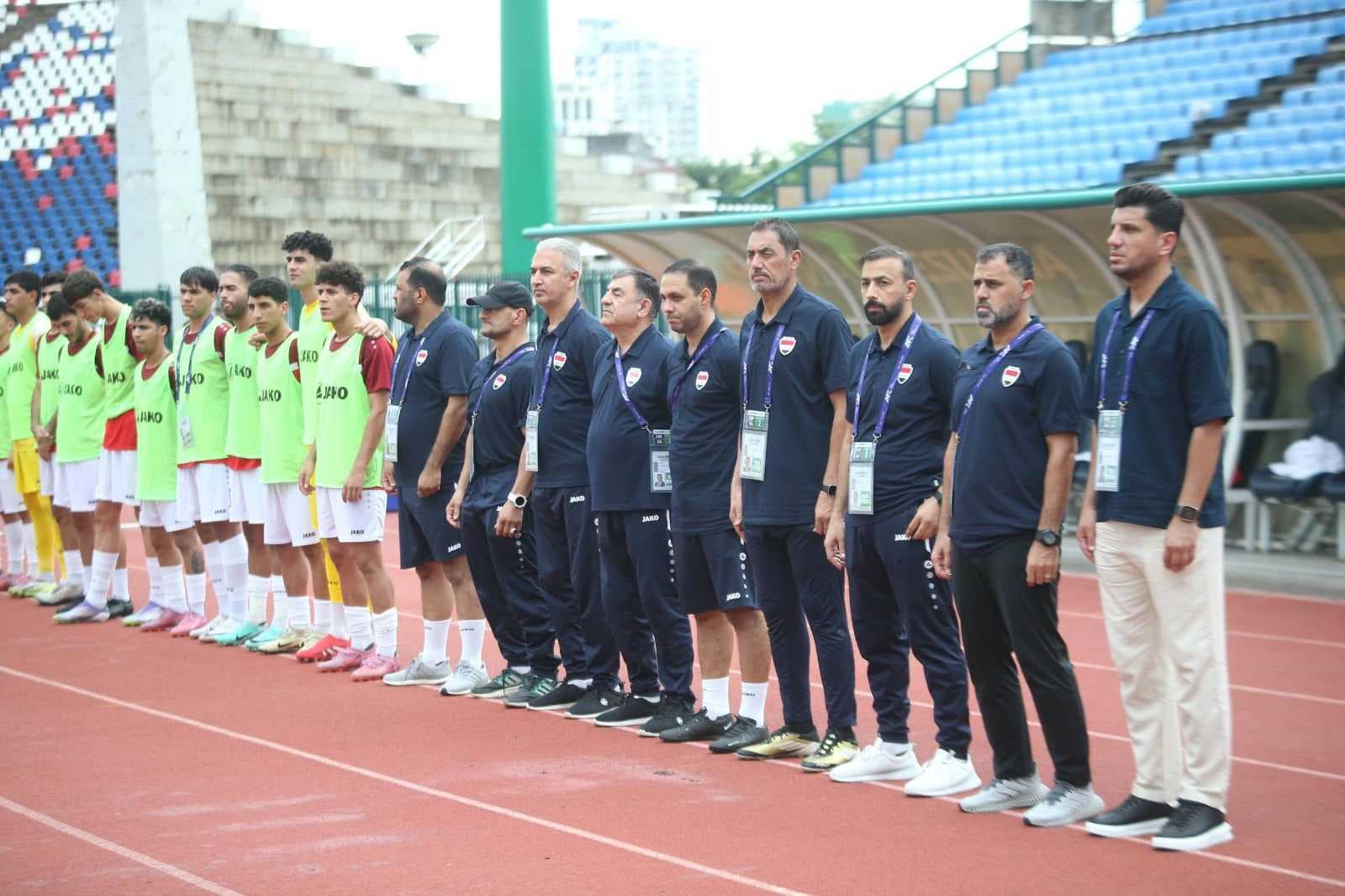 العراق الأولمبي يختتم مشواره في التصفيات بمواجهة كمبوديا اليوم