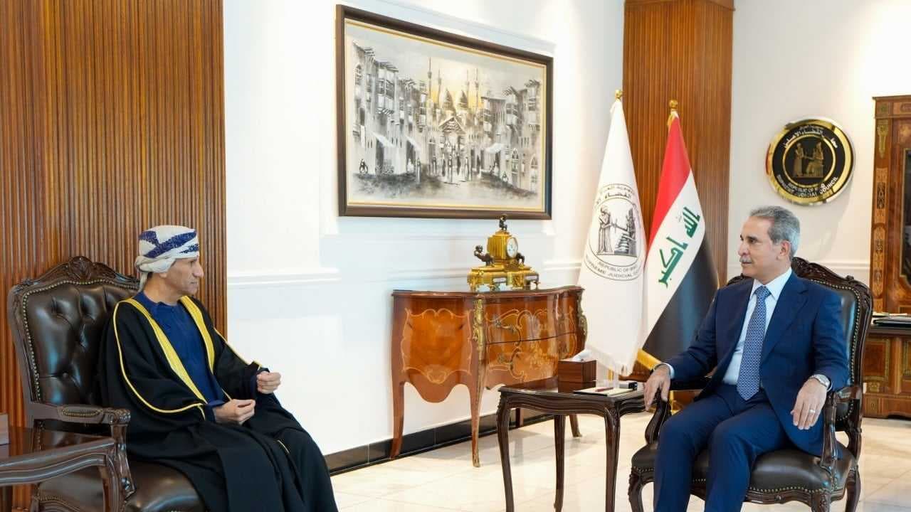 رئيس مجلس القضاء يبحث مع ممثل الأمم المتحدة استعدادات الانتخابات البرلمانية المقبلة
