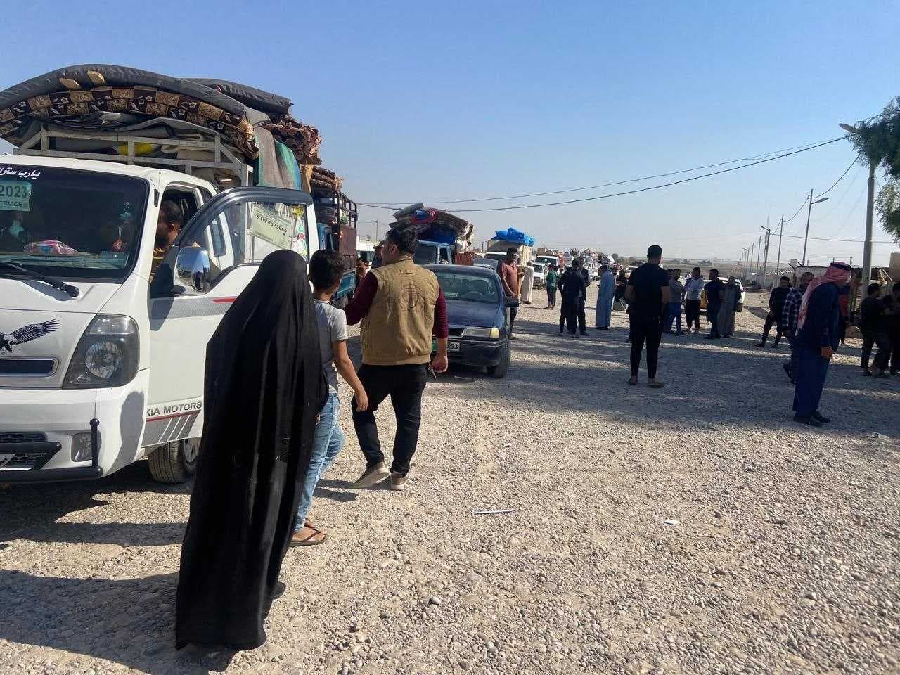 وزارة الهجرة تعلن عودة أكثر من 12 ألف نازح من المخيم السوري