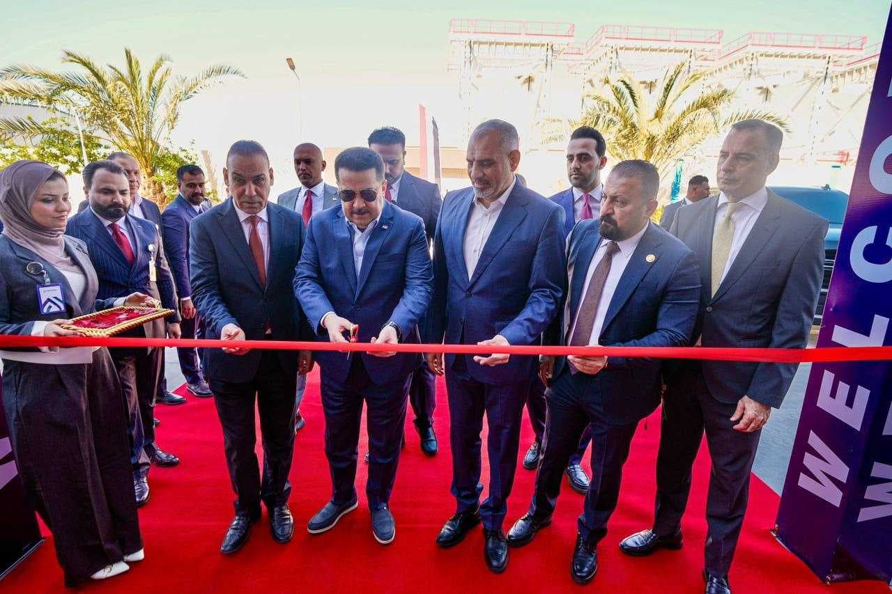 السوداني يفتتح مصنع الأمبولات والأغطية البلاستيكية في بابل