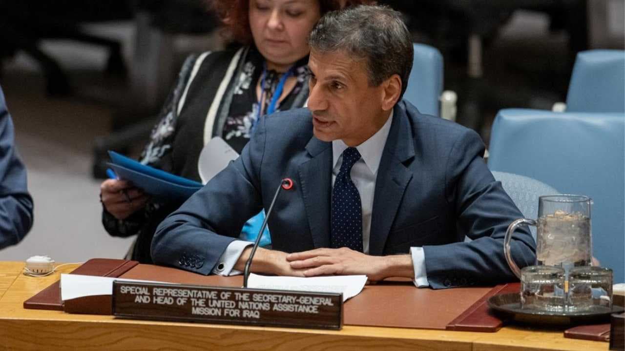 ممثل الامين العام للامم المتحدة يشيد بجهود العراق في ملف مخيم الهول