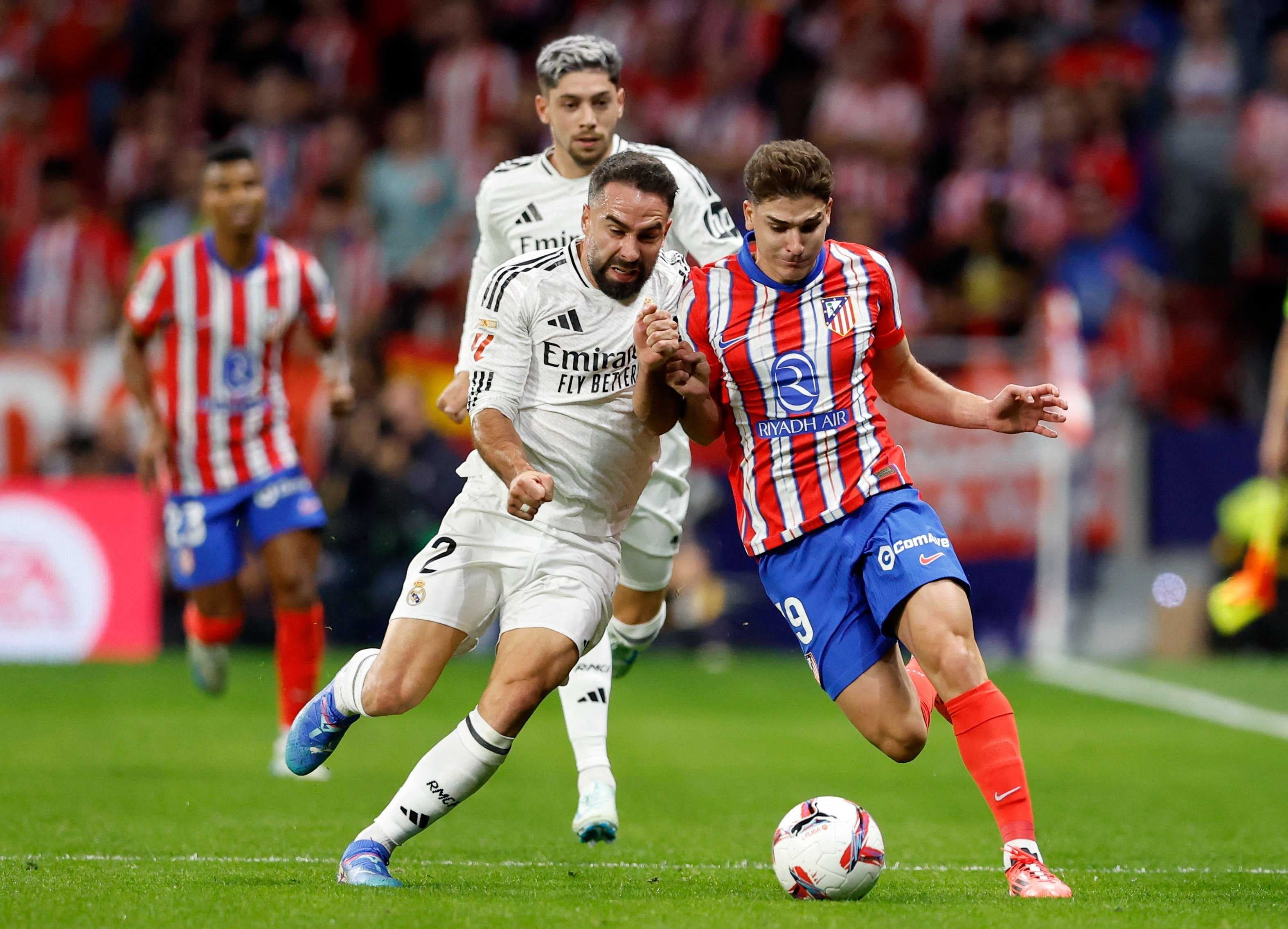 ديربي ناري في مدريد.. ريال يواجه أتلتيكو في الجولة السابعة