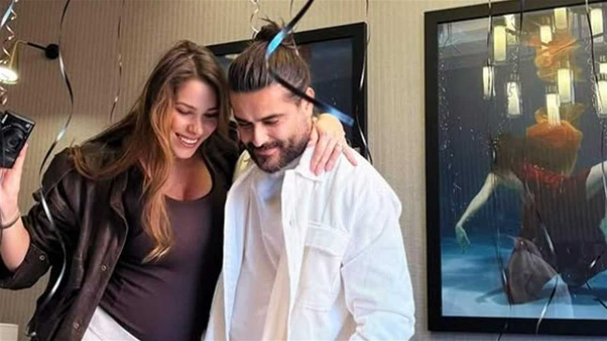 دانييلا رحمة تحتفل بعيد ميلاد ناصيف زيتون في أجواء رومانسية