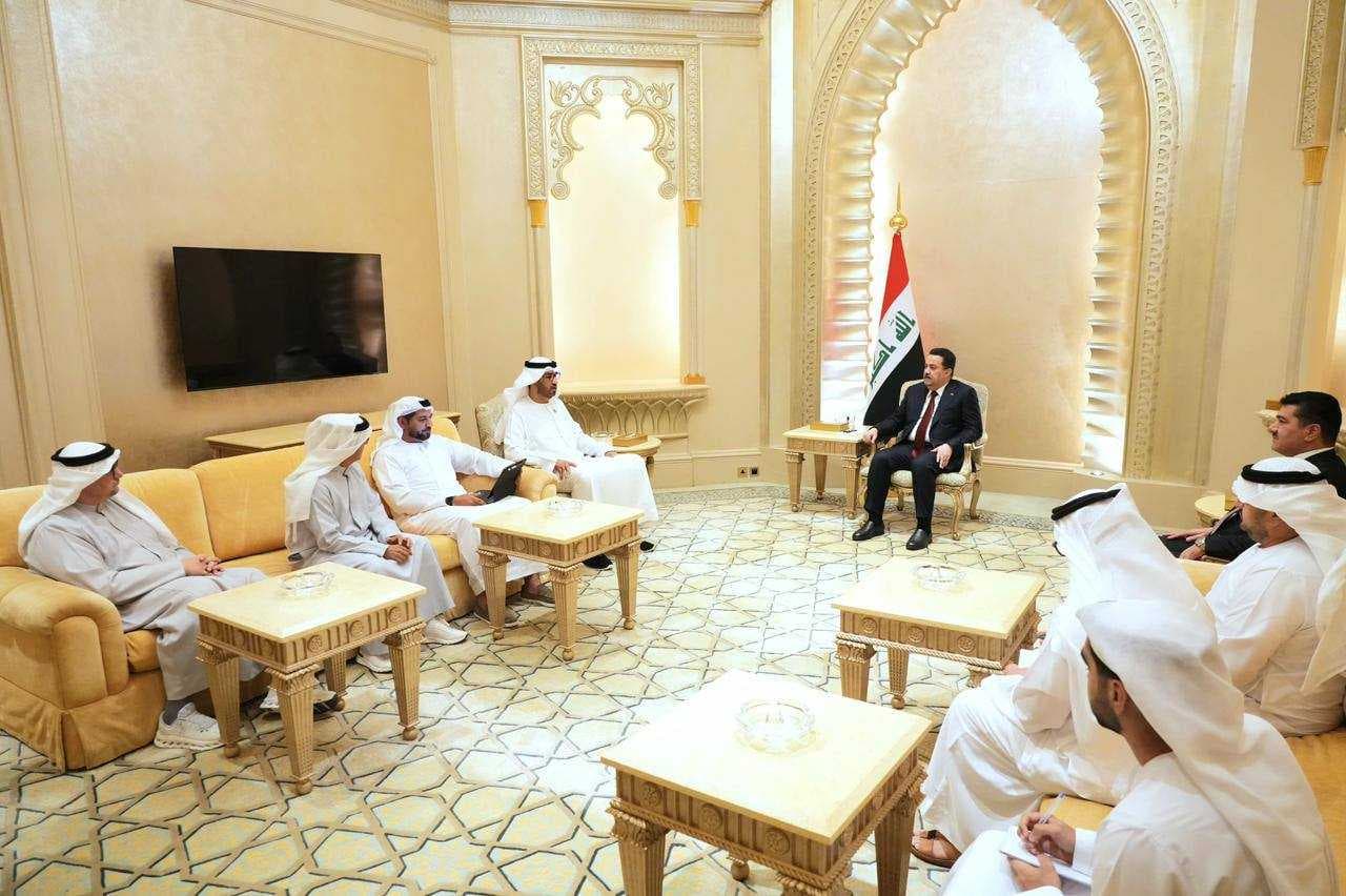 السوداني يبحث مع وزير الصناعة الاماراتي التعاون في الطاقة والبتروكيماويات