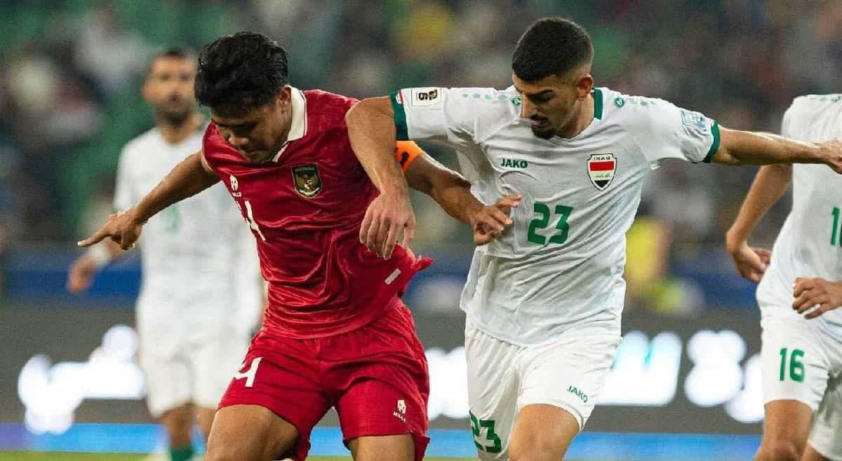 نهاية الشوط الاول بالتعادل السلبي في مبارة منتخبنا الوطني ضد نظيره الاندونيسي