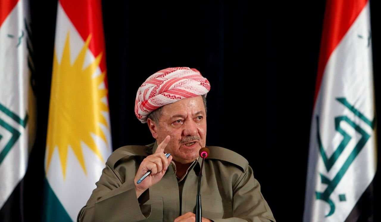 بارزاني: نعمل بجد على تشكيل حكومة كردستان قبل الانتخابات العراقية