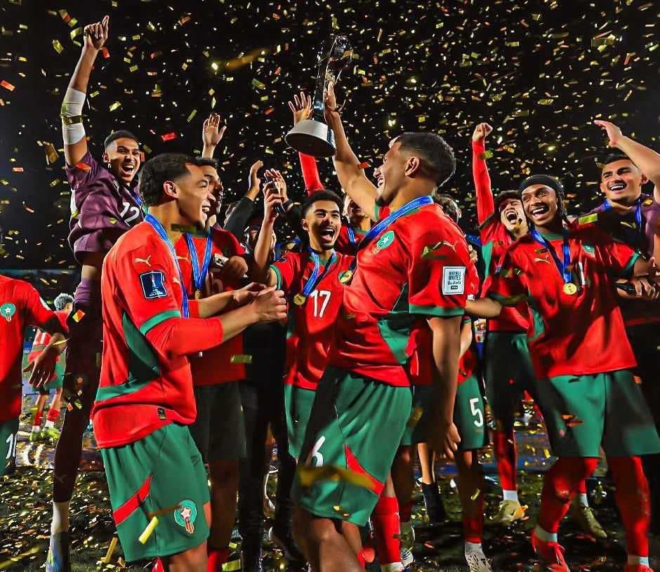 المغرب يتفوق على الأرجنتين ويتوج بكأس العالم للشباب للمرة الأولى