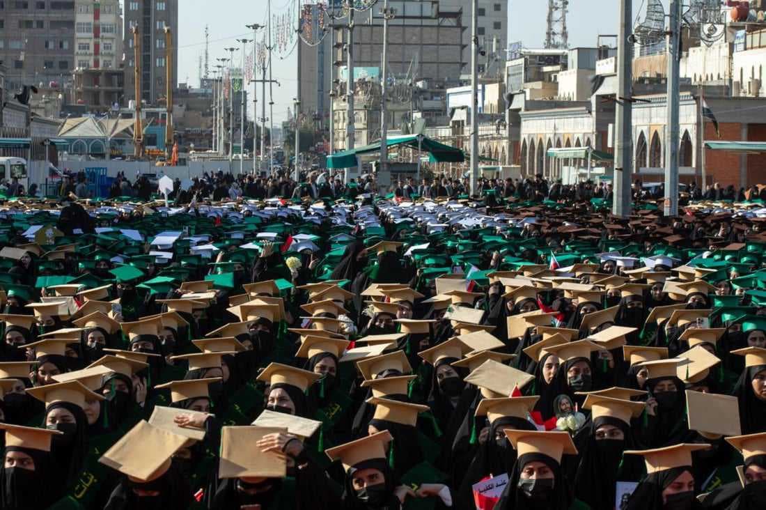 بمشاركة 5000 طالبة.. انطلاق فعاليات حفل تخرج طالبات الجامعات العراقية والدول العربية والإسلامية