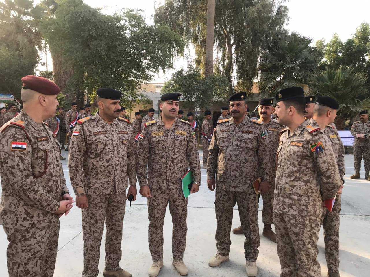 توافد واسع لمنتسبي الدفاع على مراكز الاقتراع الخاص في بغداد (صور)