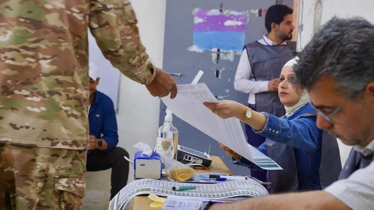 مفوضية الانتخابات: نسبة التصويت الخاص في تقرير المنتصف بلغت 60 بالمئة