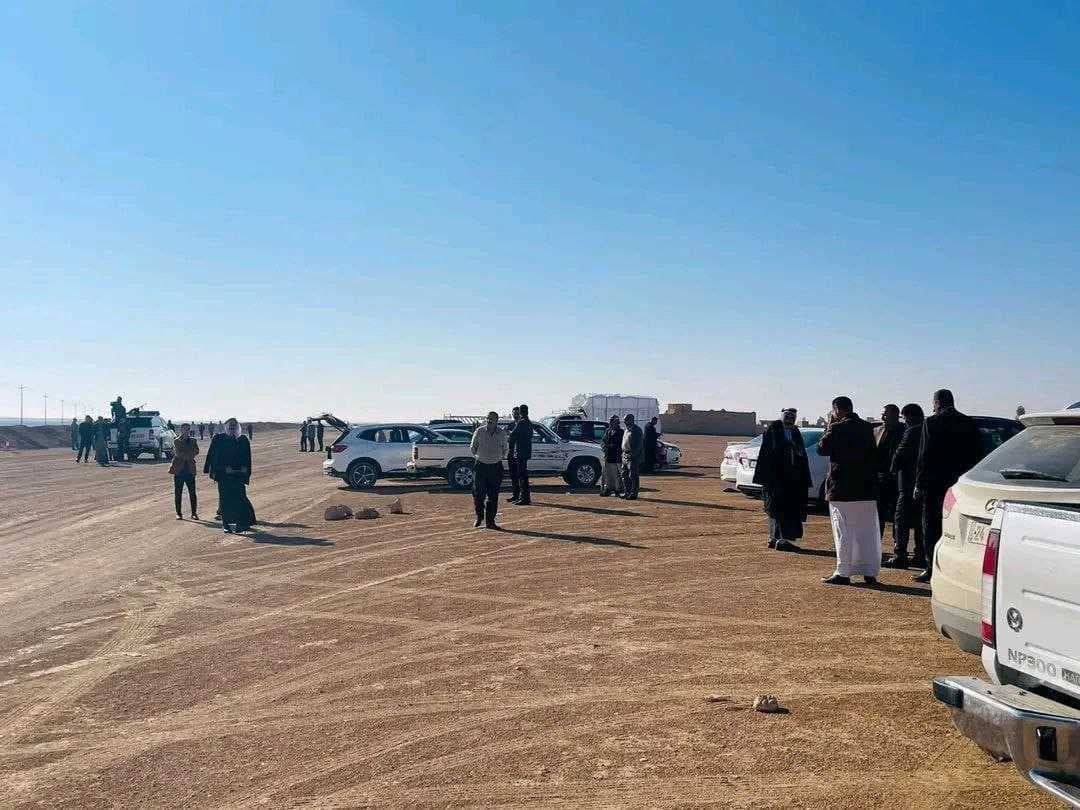 فتحُ مقابرِ مجمعِ الجزيرة في سنجار بعد 11 عاماً على الإبادة الأيزيدية