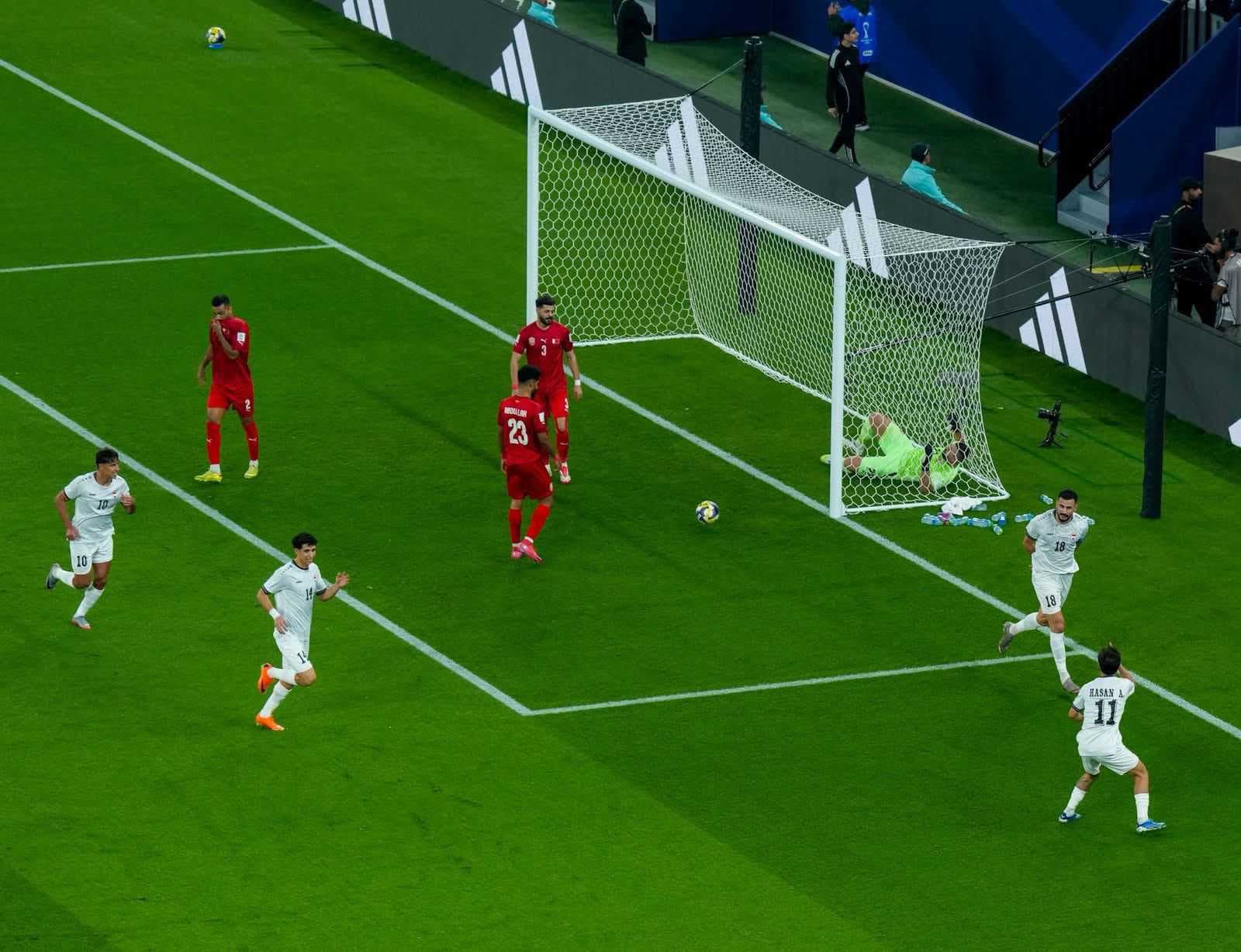 منتخبنا الوطني يعزز تقدمه بهدف ثان في مرمى المنتخب البحريني