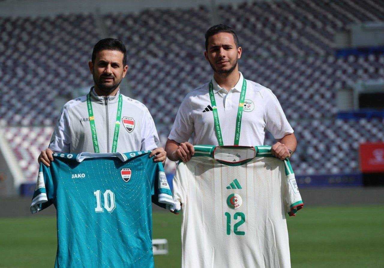 منتخبنا الوطني بالزي الأخضر أمام الجزائر غداً