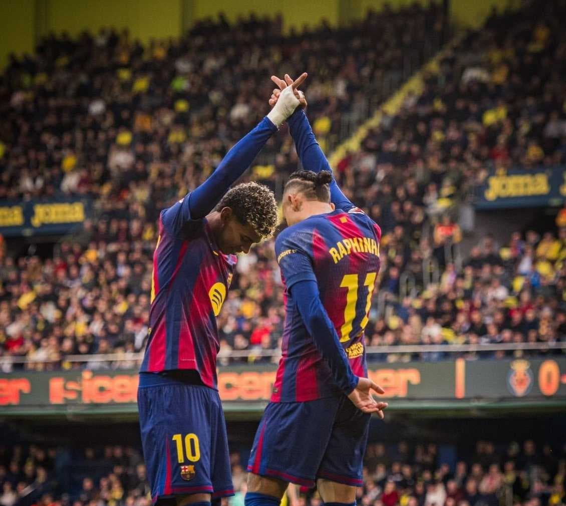 برشلونة يعزز صدارته للدوري الإسباني بعد الفوز على فياريال بهدفين نظيفين