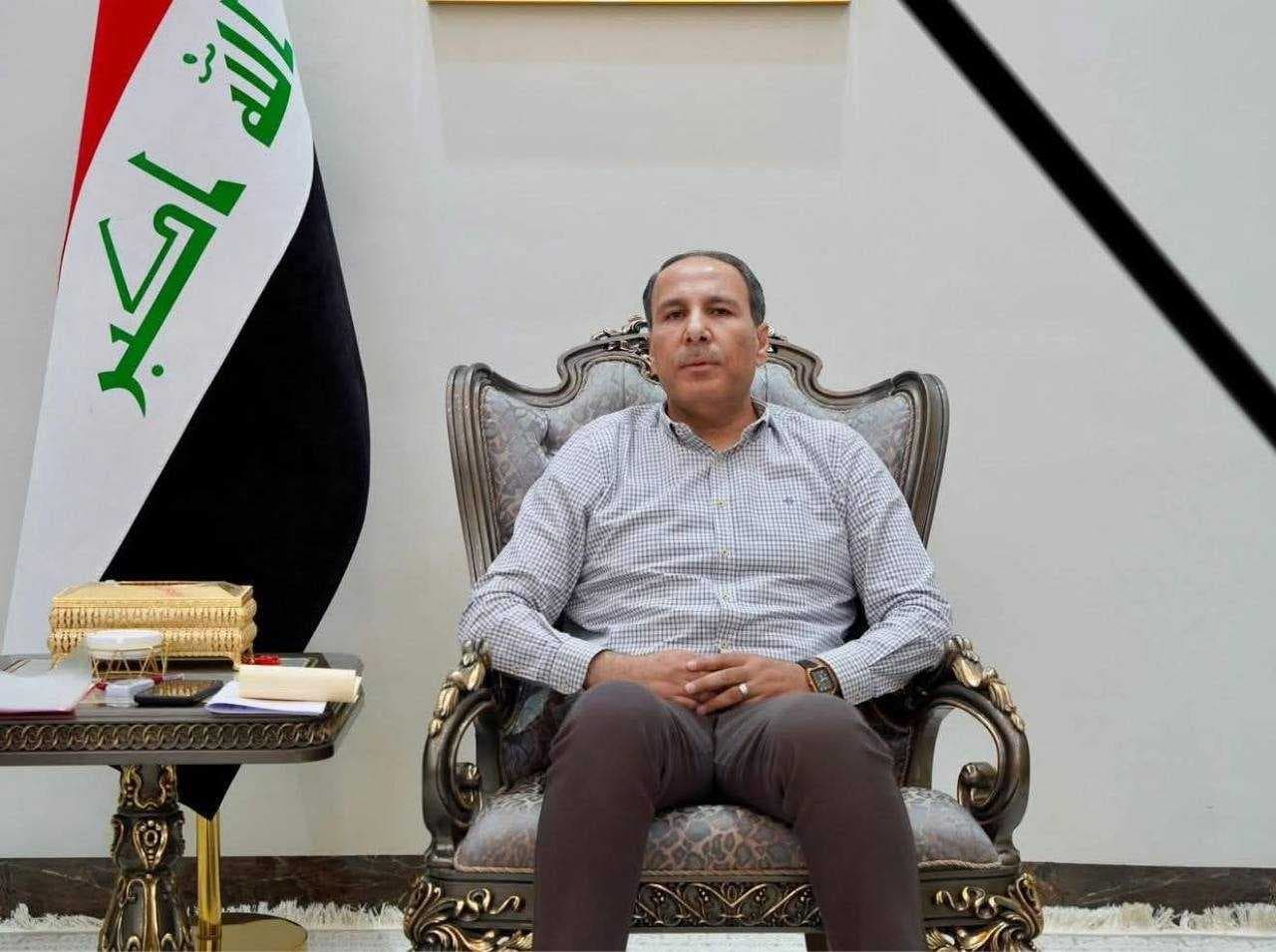 ديوان محافظة نينوى يعلن وفاة قائممقام الموصل خيري الحميدان