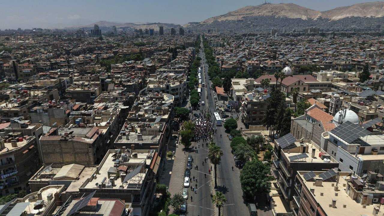 الاعلام السوري: دوي انفجار قرب منطقة المزة في دمشق