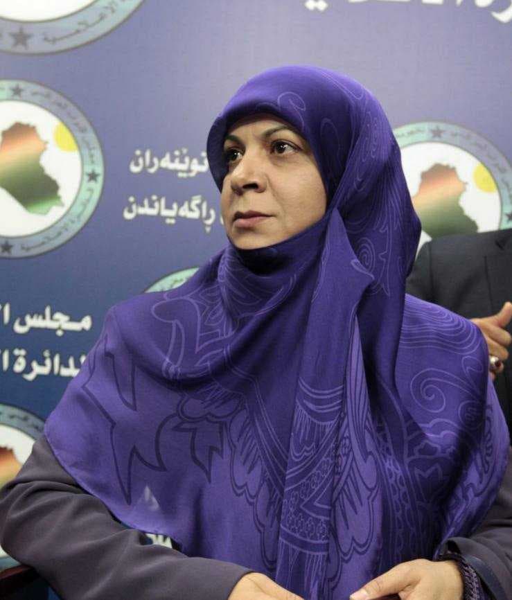حنان الفتلاوي: نحن مع مرشح الكتلة الأكبر في المجلس السياسي الوطني