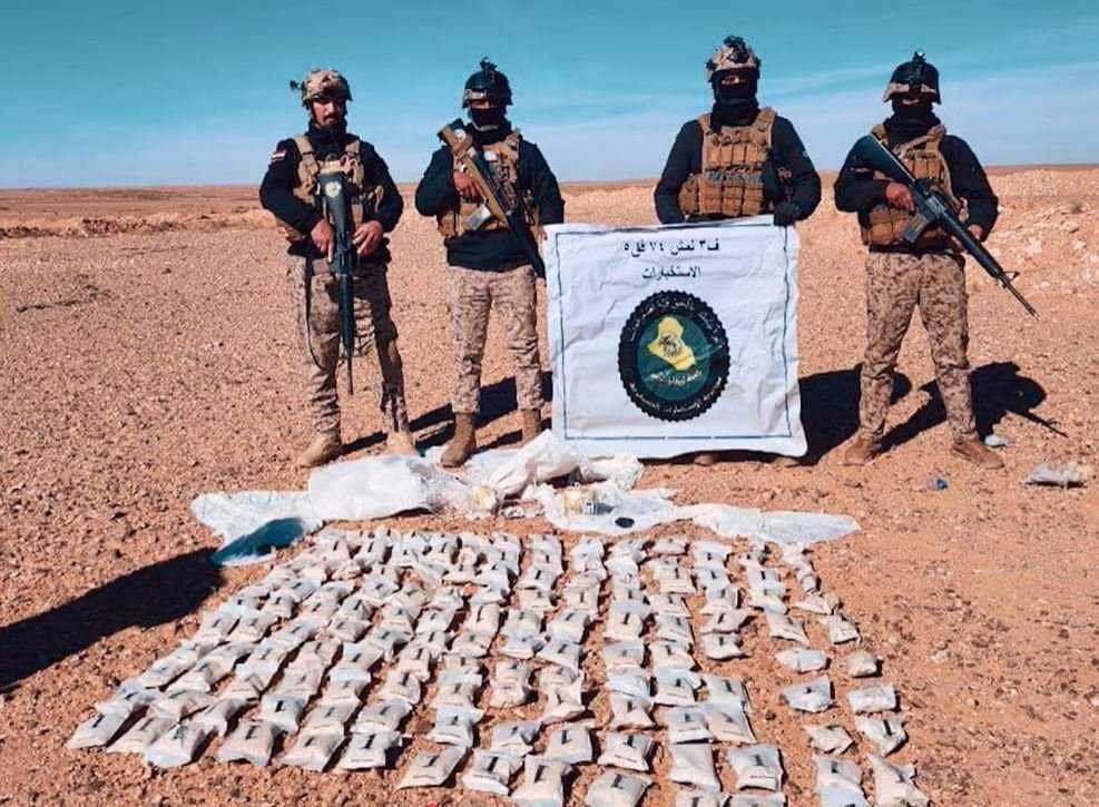 الدفاع: ضبط أكثر من 140 ألف حبة مخدرة محملة ببالونات ومزودة بأجهزة تتبع