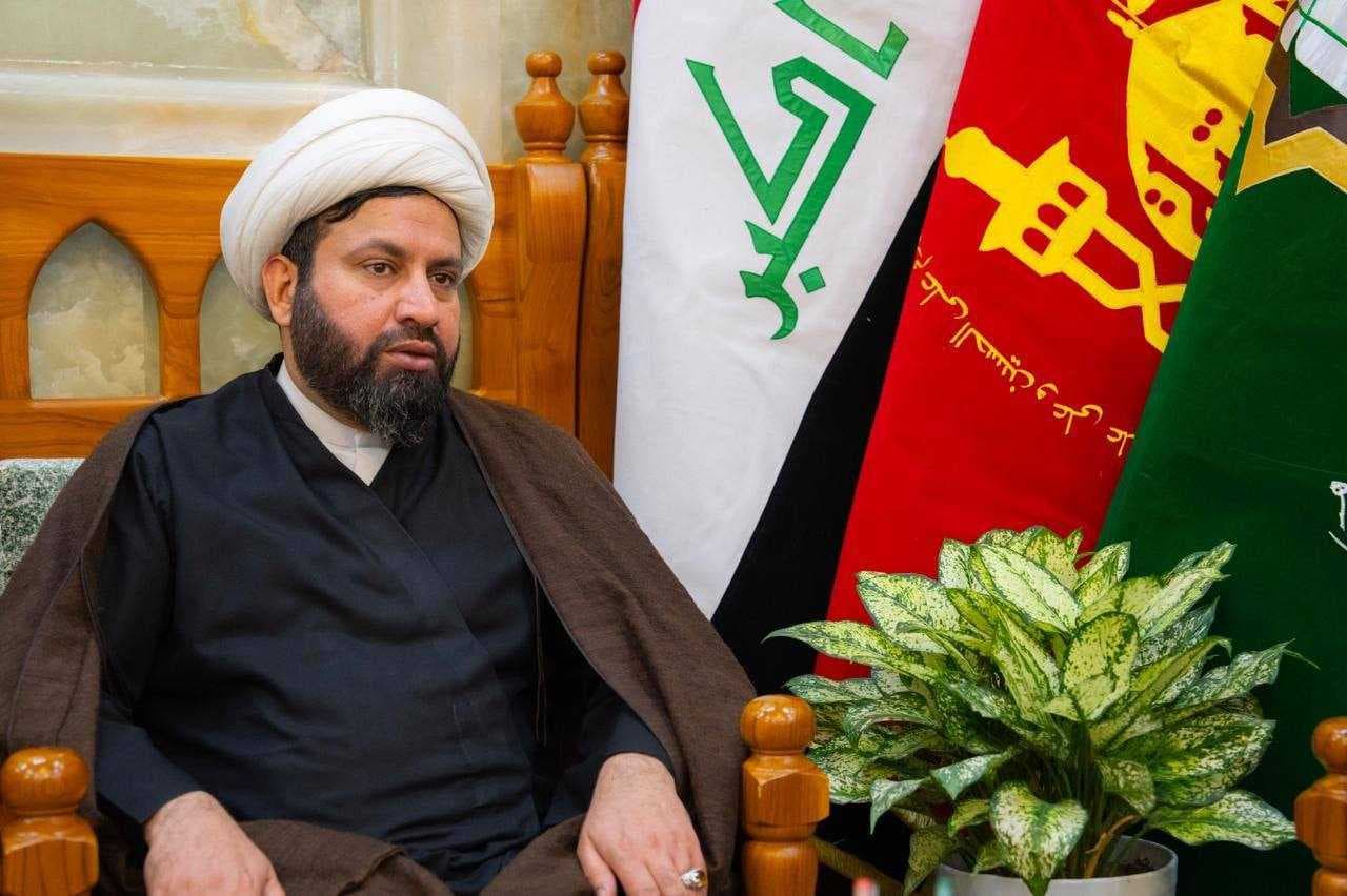 الشيخ المسعودي يبحث مع العتبتين المقدستين في كربلاء الاستعدادات لزيارة النصف من شعبان