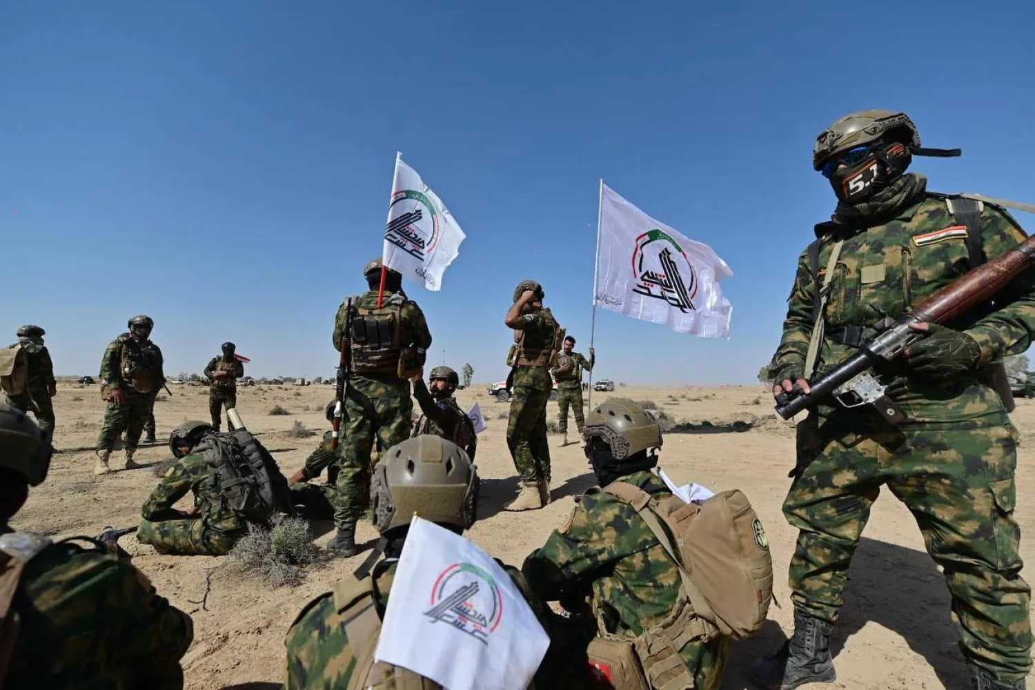 الحشد الشعبي: تفكيك بنى داعش الإرهابي اللوجستية وتدمير معاقله في صلاح الدين