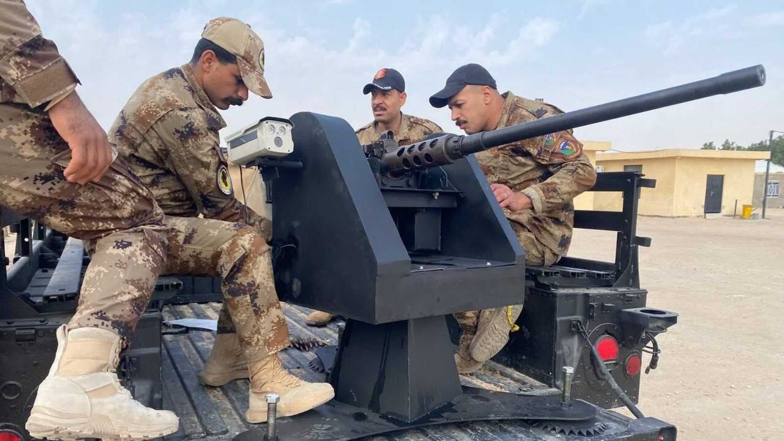 العراق يطور منظومة قنص بالذكاء الاصطناعي.. ومكافحة الإرهاب تحصل على نموذج منها