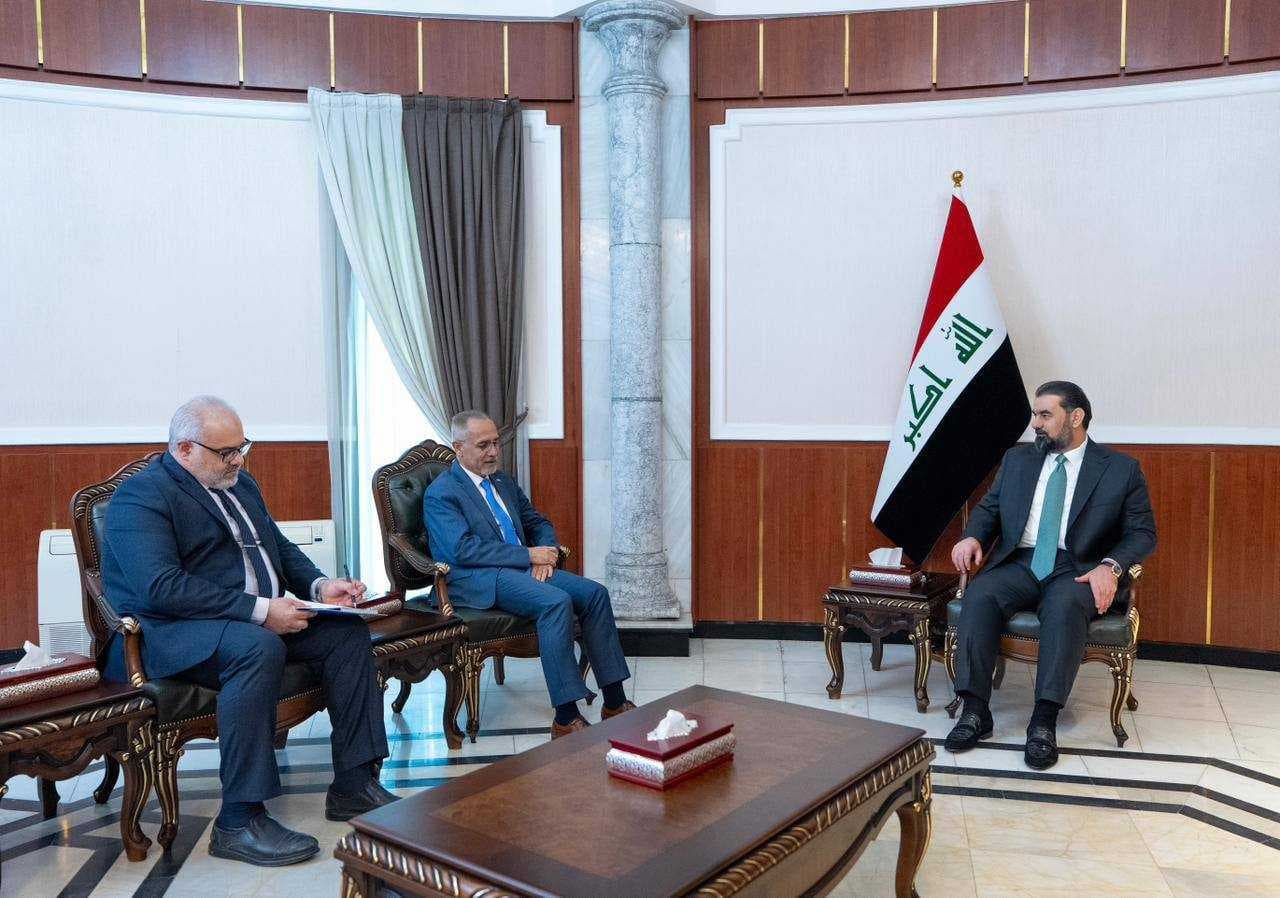 رئيس مجلس النواب يبحث مع المنسق الأممي دعم التنمية والتشريعات