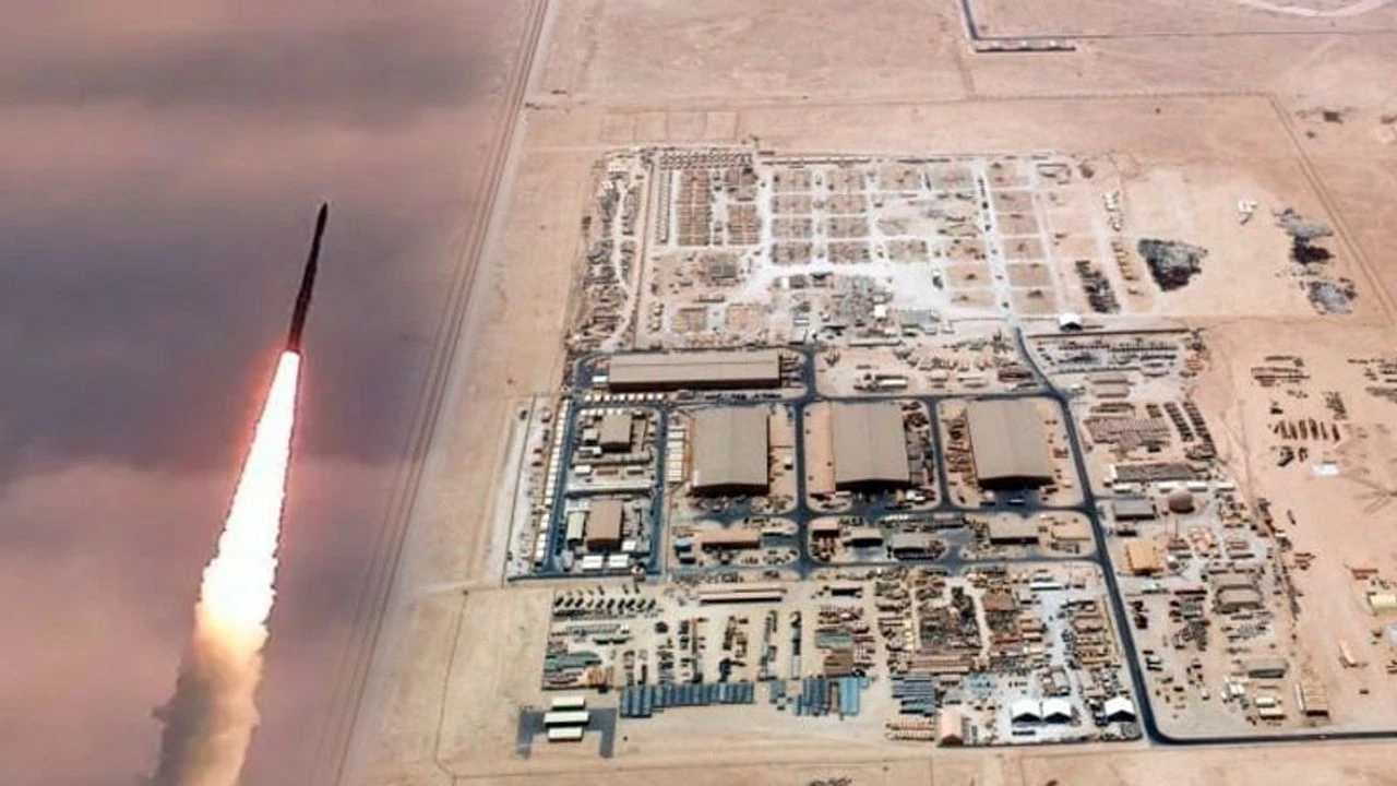 صاروخان وصلا إلى قاعدة العديد وطائرة مسيرة استهدفت أحد الرادارات