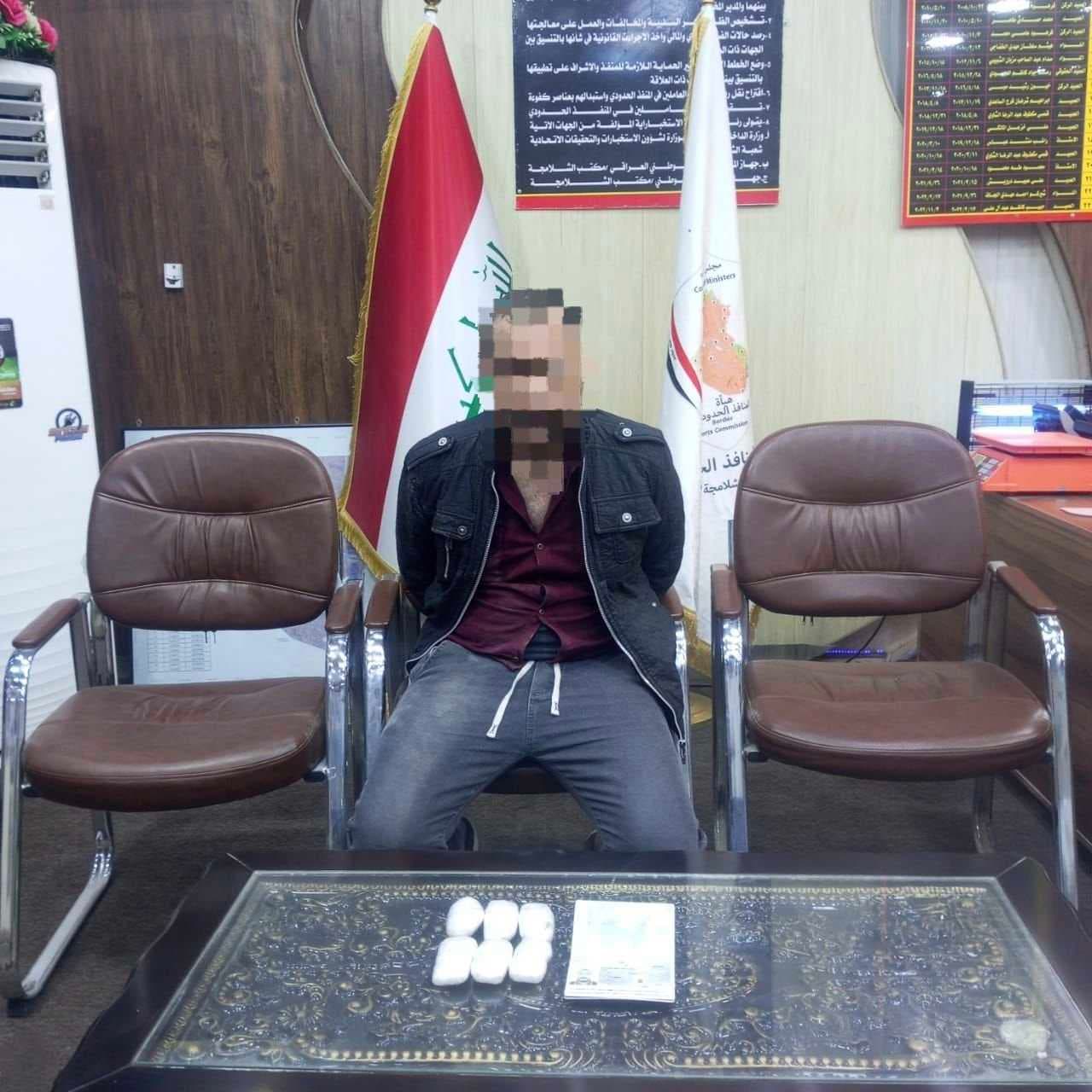 إحباط محاولة تهريب مادة الكريستال المخدرة بحوزة مسافر عراقي