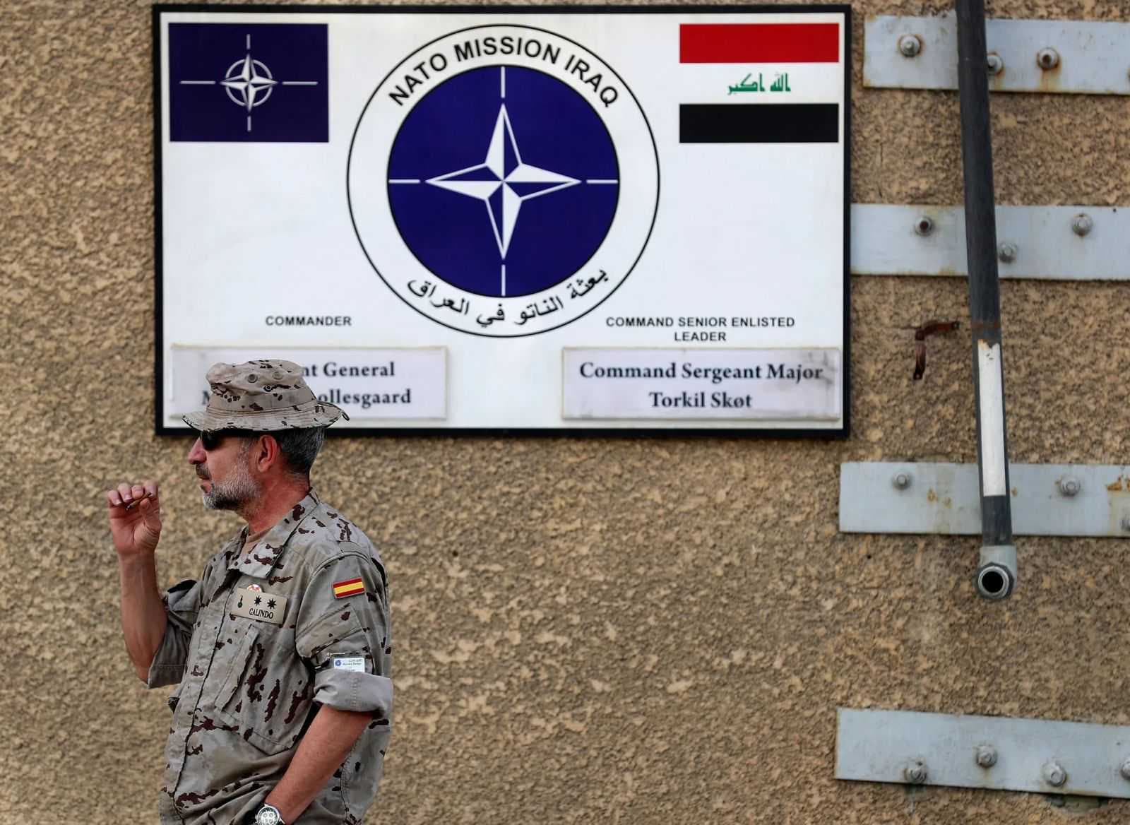 بعد أن أبلغت الحكومة العراقية.. بعثة الناتو تنسحب من العراق