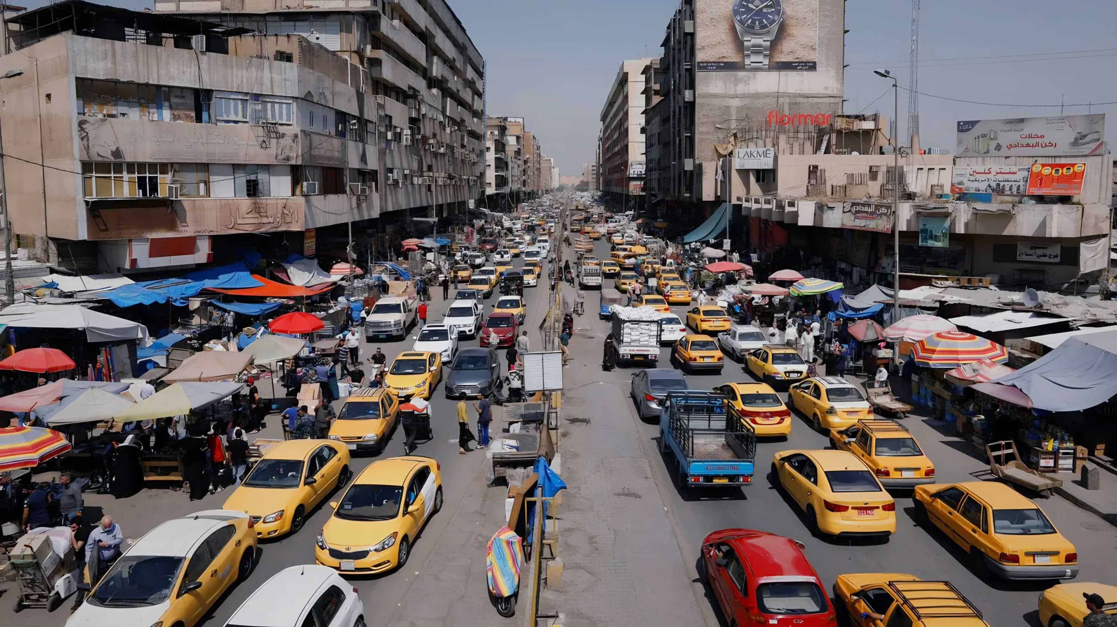 النخلة نيوز تتابع الموقف المروري في بغداد