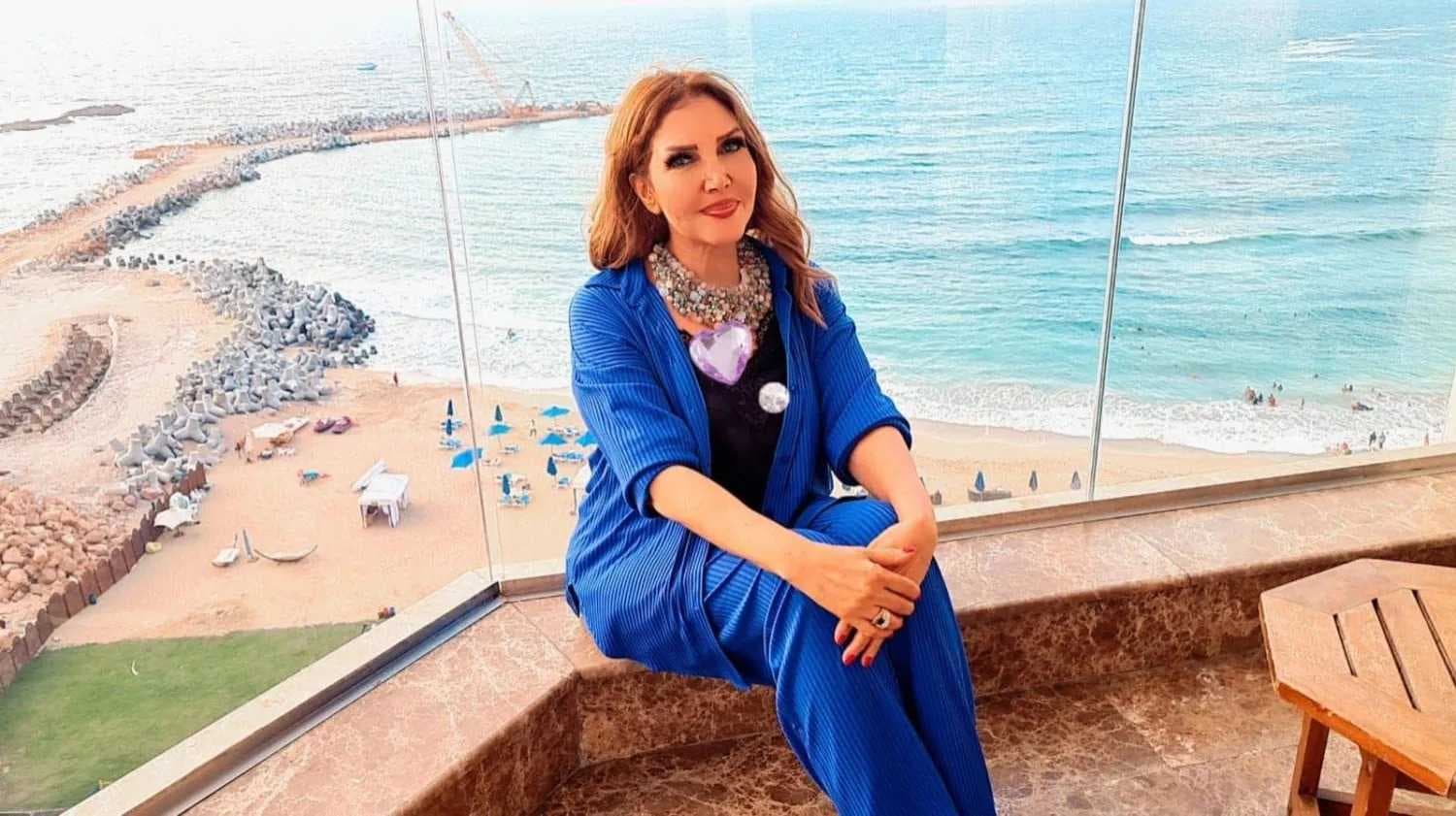 نادية مصطفى: الجمهور العراقي الأقرب لقلبي وأتمنى زيارته قريباً