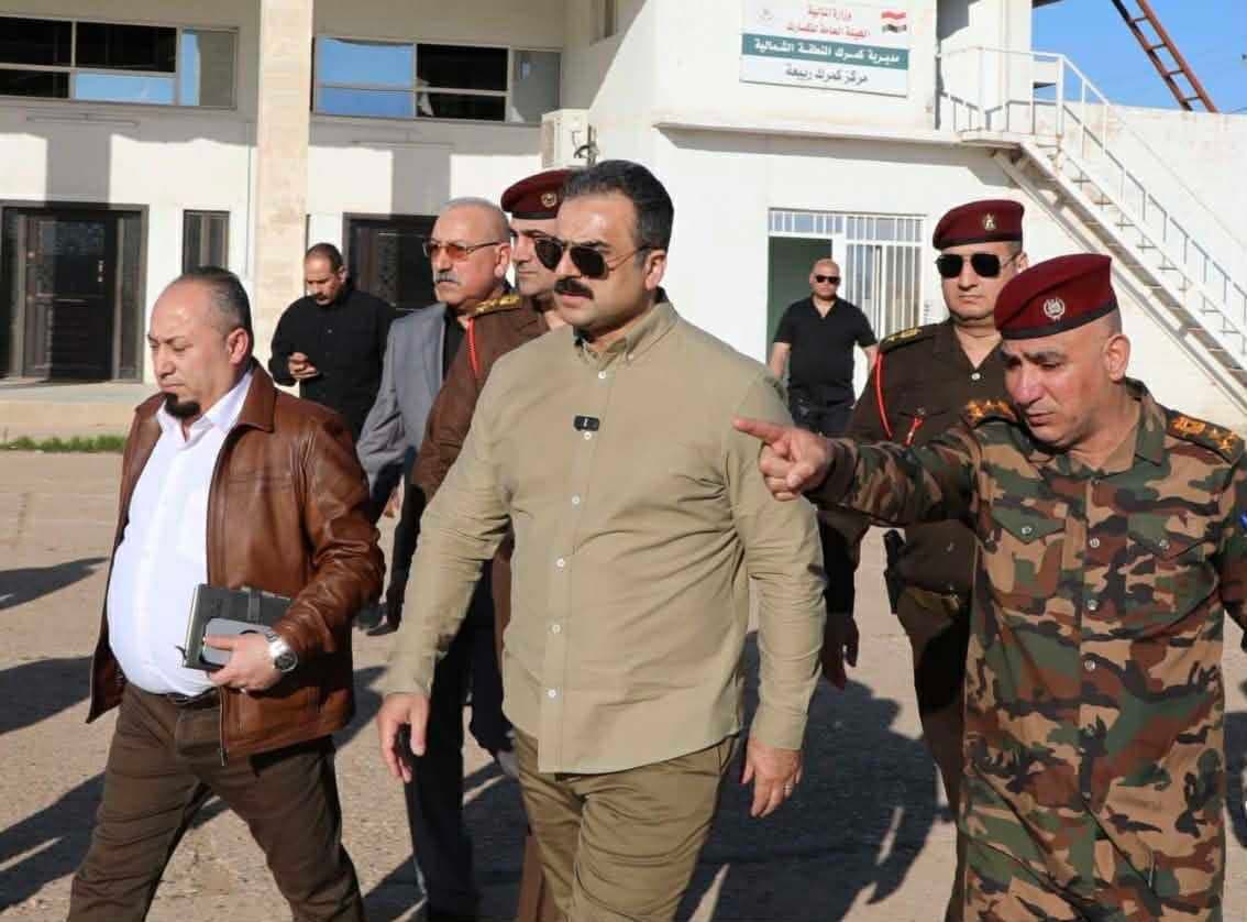 ‏رئيس هيئة المنافذ الحدودية يفتتح منفذ ربيعة بين العراق وسوريا بعد إغلاق دام 13 عاماً