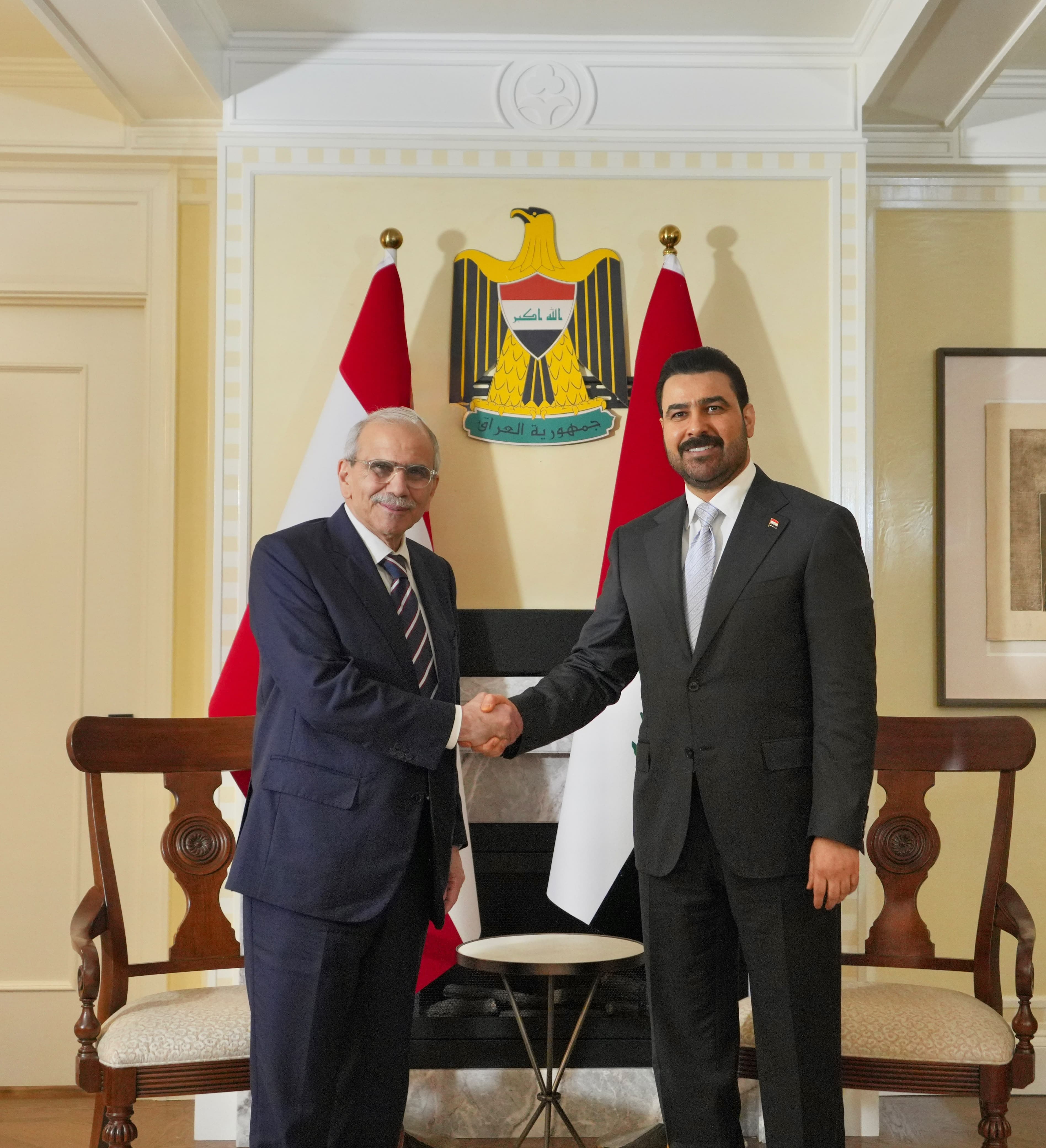 الزيدي يستقبل رئيس الوزراء اللبناني في نيويورك