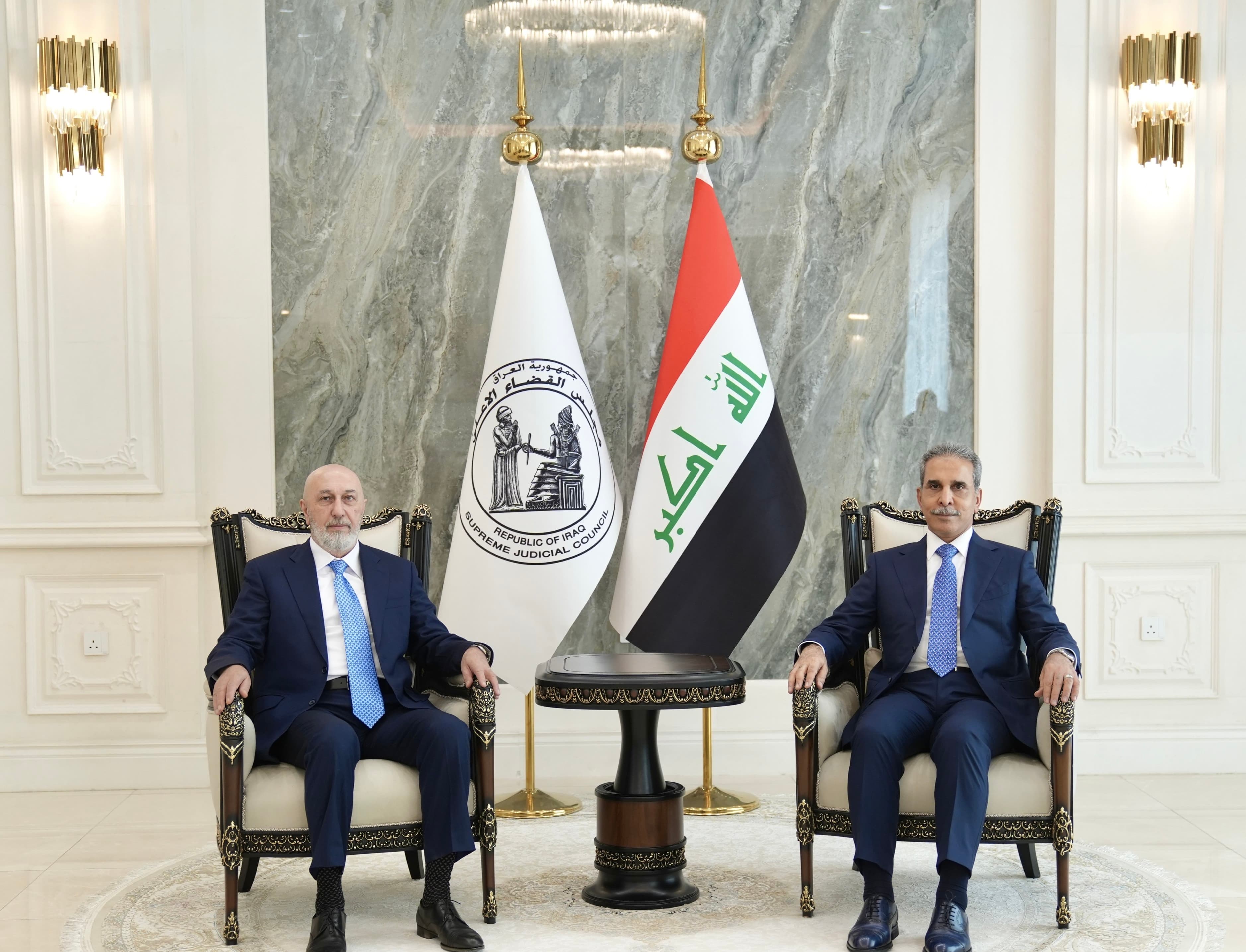 رئيسا القضاء والجمهورية يؤكدان أهمية الإسراع باستكمال تشكيل مجلس الوزراء ضمن المدة الدستورية