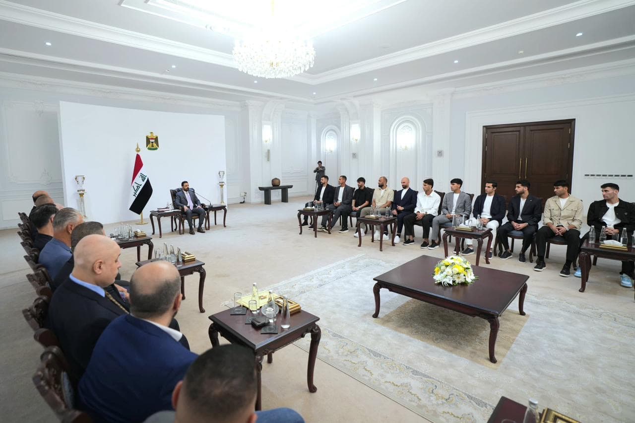 الزيدي يستقبل بعثة منتخبنا الوطني المشارك بنهائيات كأس العالم