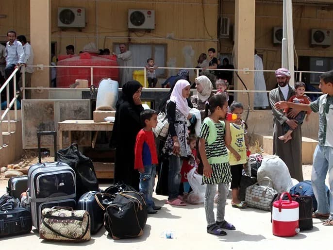 مفوضية شؤون اللاجئين: 900 سوري قرروا العودة من العراق إلى بلادهم