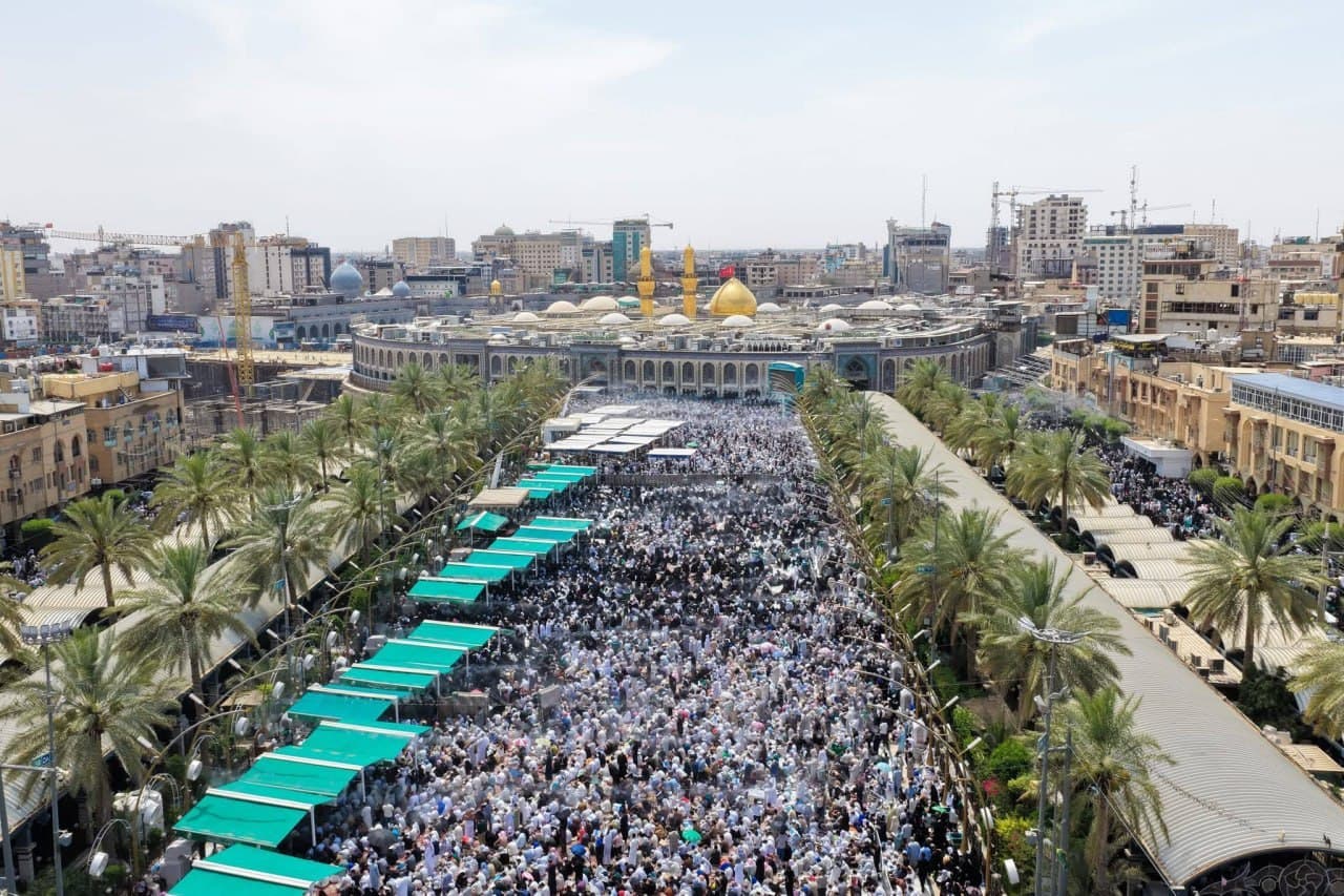 كربلاء تشهد توافدًا مليونياً لإحياء يوم عرفة