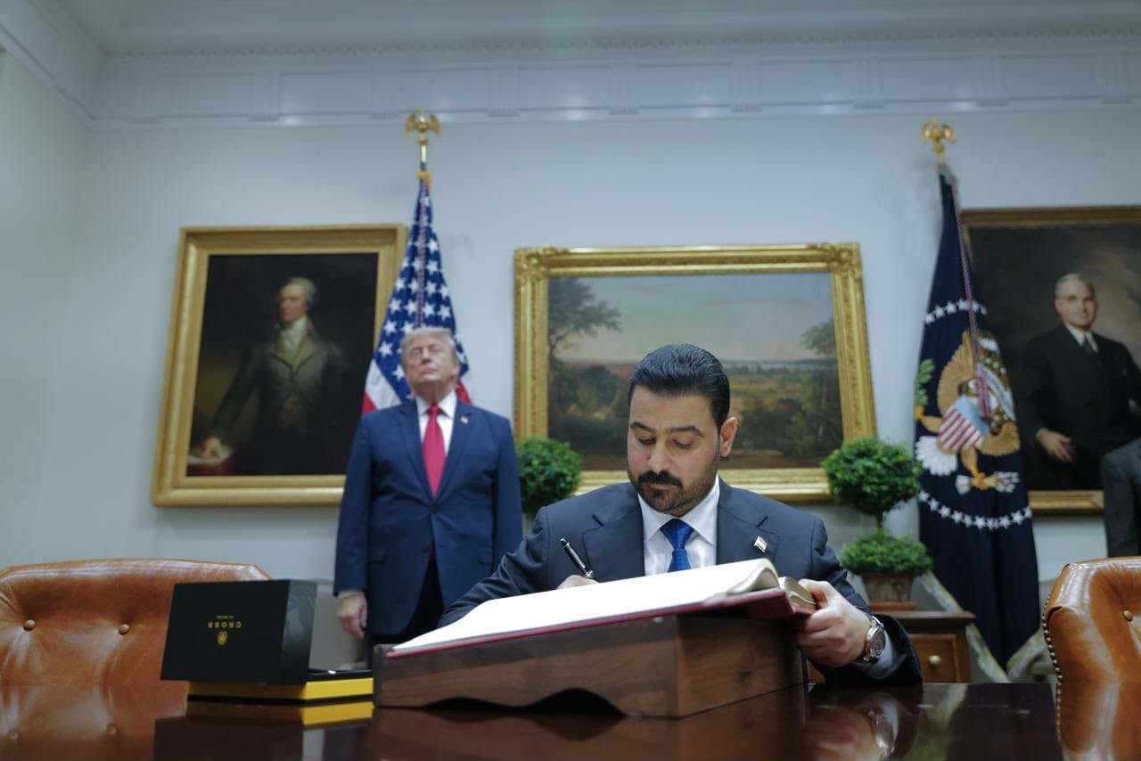ترامب: اعتقد أن رئيس الوزراء علي الزيدي سيبقى في منصبه لوقت طويل