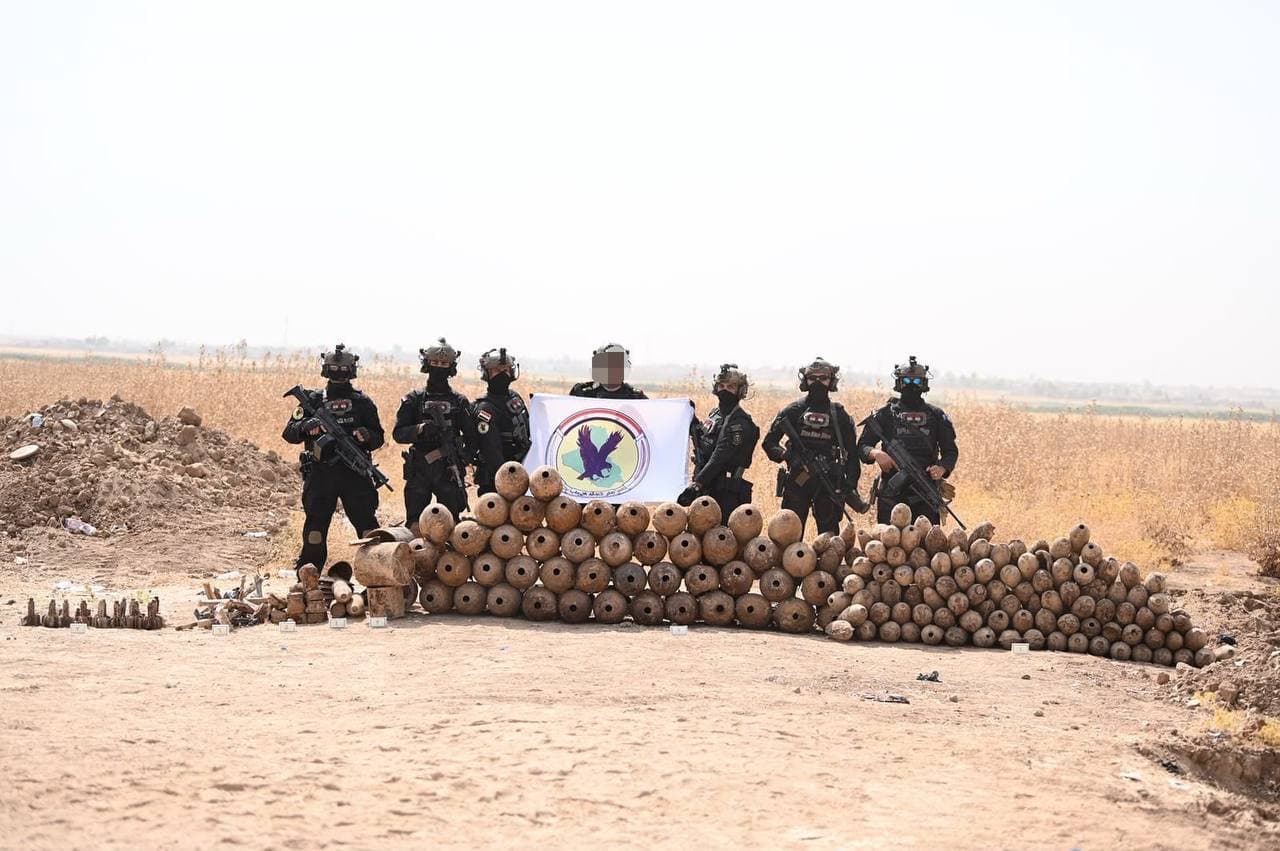 جهاز مكافحة الإرهاب يعثر على كدس عتاد ويُدمره خلال عملية أمنية في نينوى