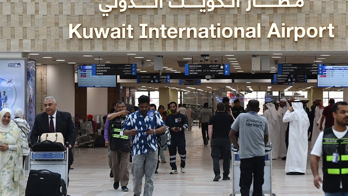 الهجمات الإيرانية توقع عشرات المصابين بينهم عاملون بمطار الكويت