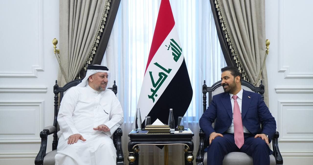 رئيس مجلس الوزراء علي الزيدي يستقبل خميس الخنجر