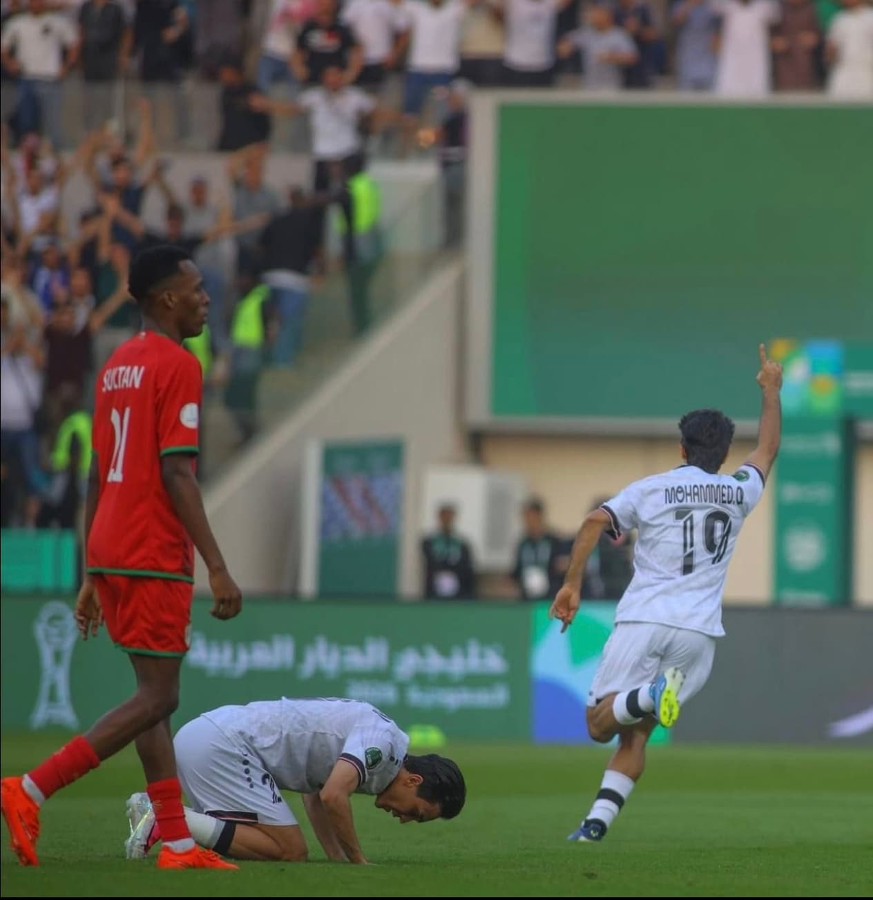 التعادل الايجابي ينهي لقاء منتخبنا الوطني بالمنتخب العماني في افتتاح  خليجي 27