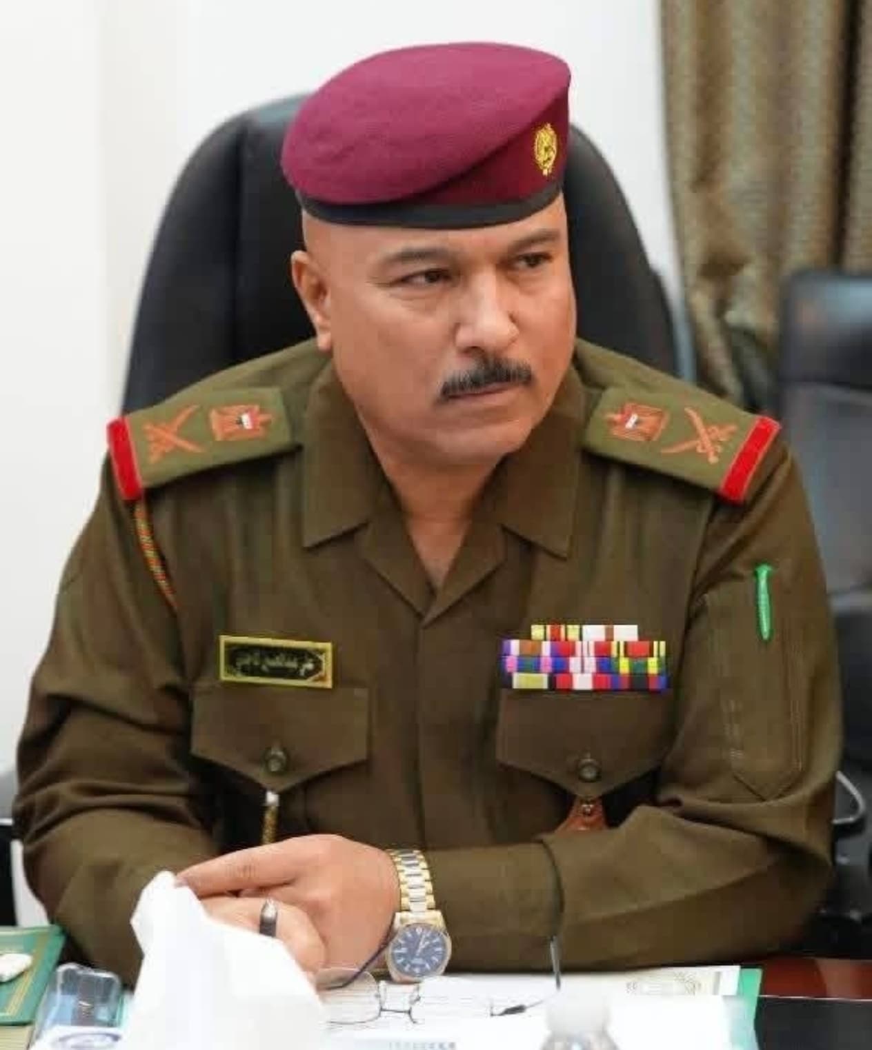 مصدر: الزيدي يكلف اللواء الركن علي عبد الحسين بمنصب قائد عمليات ميسان