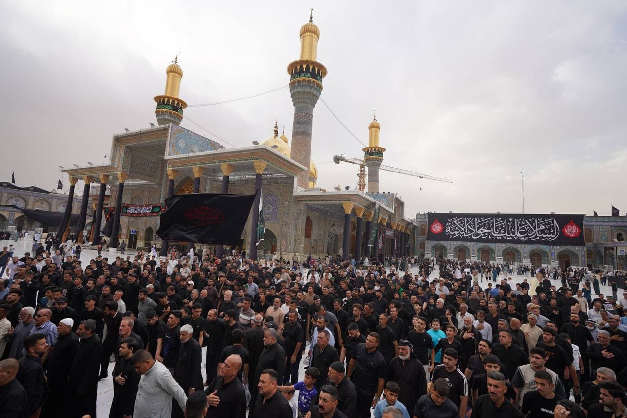 الكاظمية المقدسة تحيي ذكرى استشهاد الإمام محمد الجواد عليه السلام