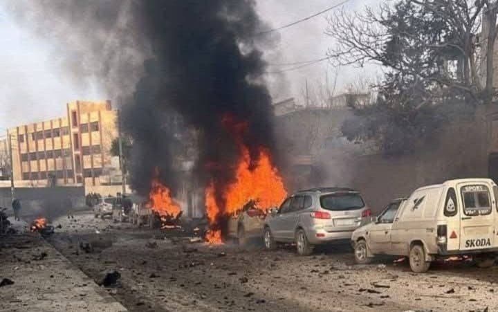 التلفزيون السوري: انفجار عبوة ناسفة بحافلة لقوى الأمن الداخلي في ريف دمشق