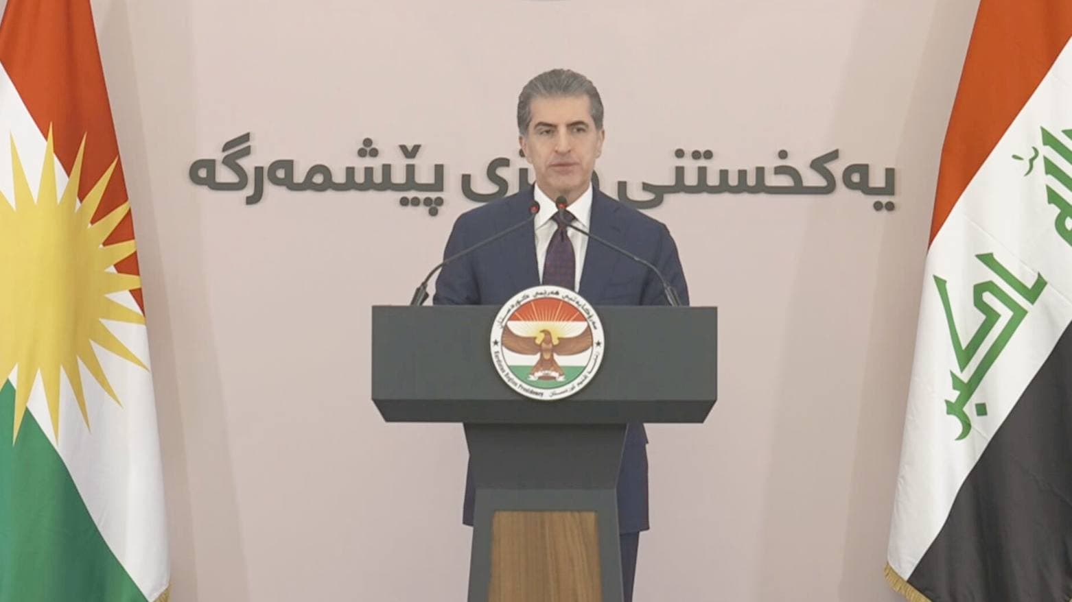 رئيس إقليم كردستان: لن تبقى أي قوات للبيشمركة خارج الوزارة بعد توحيدها