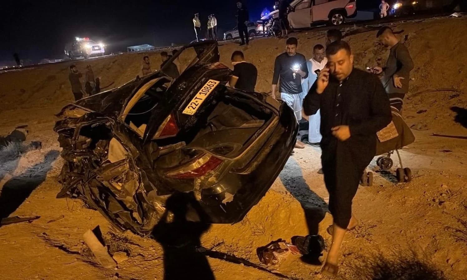 ارتفاع ضحايا فاجعة هيت – البغدادي إلى 7 وفيات و3 جرحى