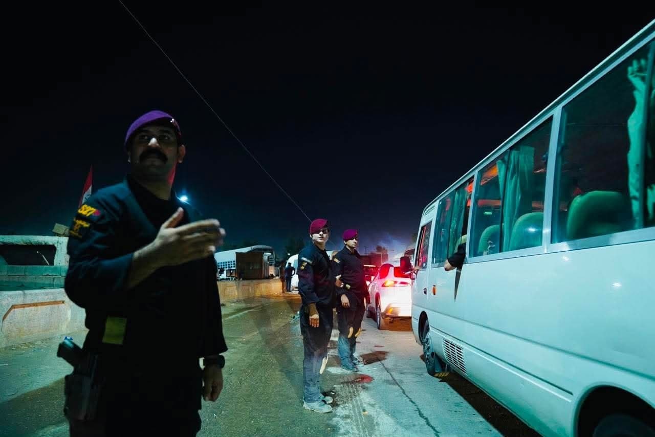 أمن الحشد يواصل تأمين زيارة استشهاد الإمام الحسن العسكري (ع) في سامراء